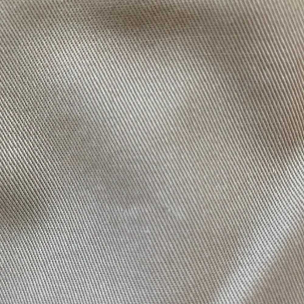 Haggar Mens Dress Pants 36x32 Khaki Flat Front Expandable Waist Cotton‎